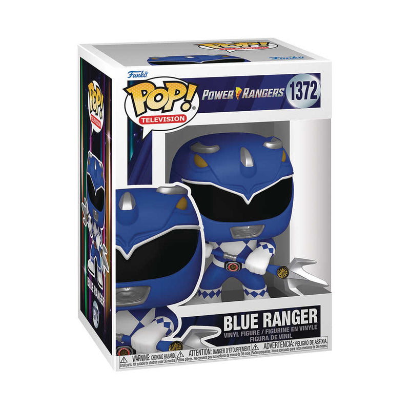 Pop TV Mighty Morphin Power Rangers 30th Blue Ranger Vinyl Figure