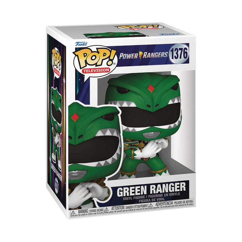 Pop TV Mighty Morphin Power Rangers 30th Green Ranger Vinyl Figure