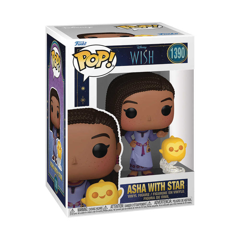 Pop & Buddy Wish Asha with Star Vinyl Figure