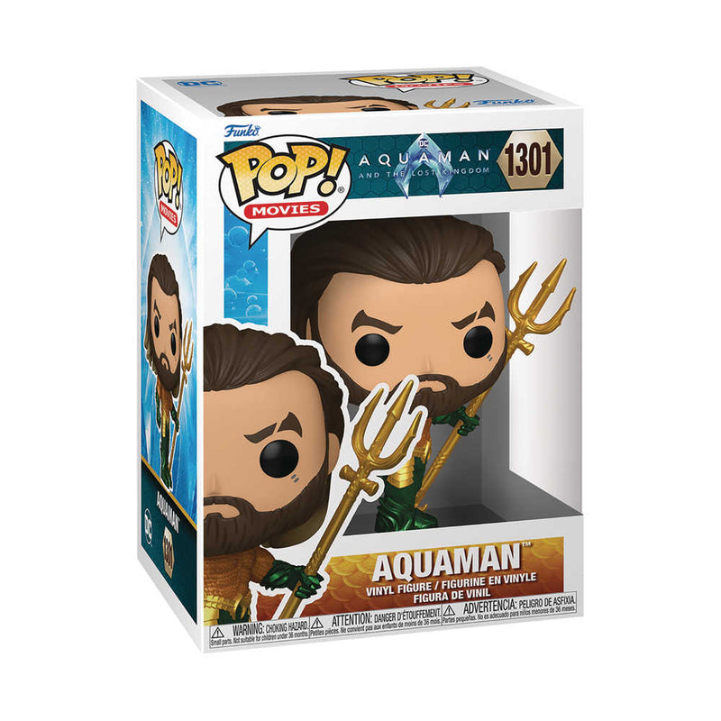 Pop Movies Aquaman Lost Kingdom Aquaman Hero Suit Vinyl Figure