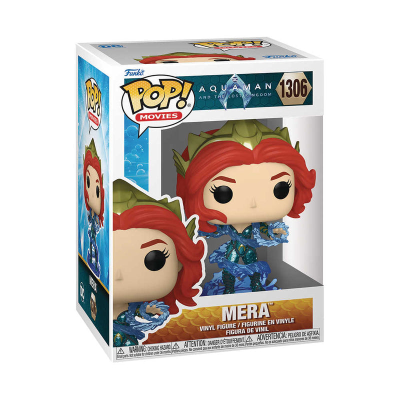 Pop Movies Aquaman Lost Kingdom Mera with Hydrokinesis Vinyl Figure