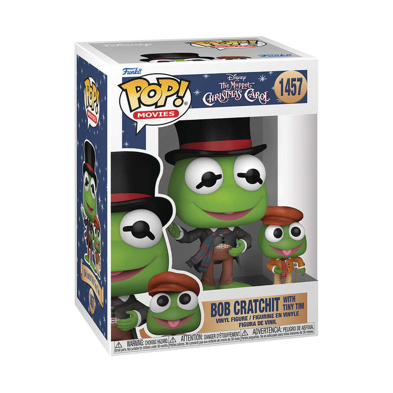 Pop&Buddy Muppet Christmas Carol - Kermit W/Tt Vinyl Figure