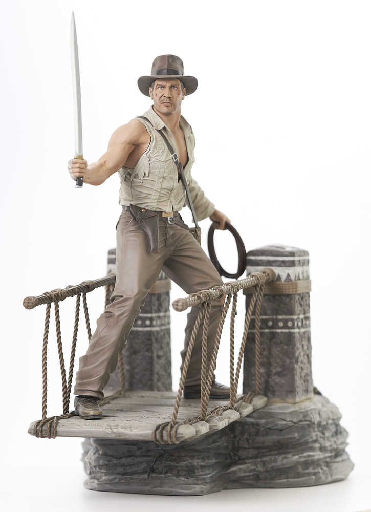 Indiana Jones Temple Of Doom Deluxe Gallery Rope Bridge PVC Sta