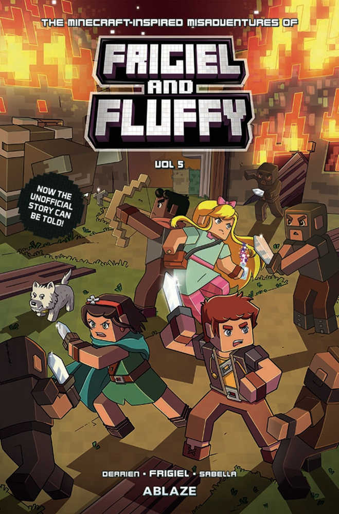 Minecraft Inspired Misadventures Of Frigiel & Fluffy Hardcover Volume 05