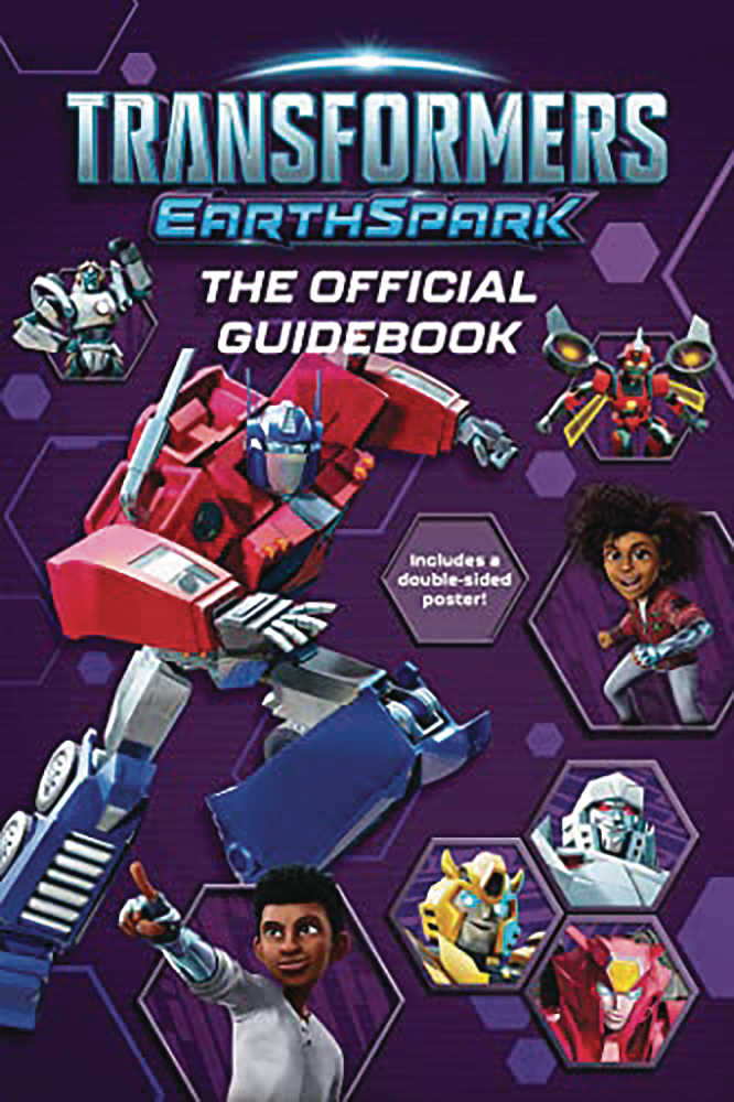 Transformers Earthspark Official Guidebook Softcover