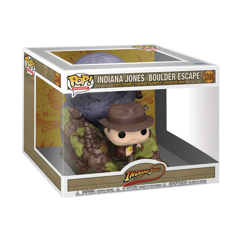 Pop Moments Indiana Jones Raiders of the Lost Ark Boulder Escape Vinyl Figure