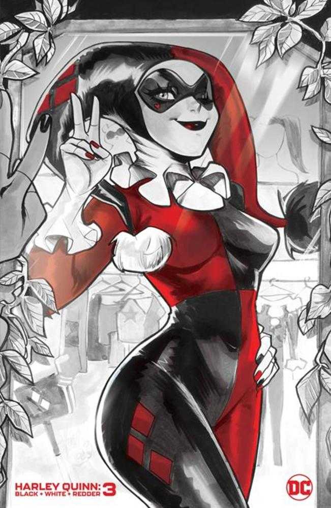 Harley Quinn: Black + White + Redder 