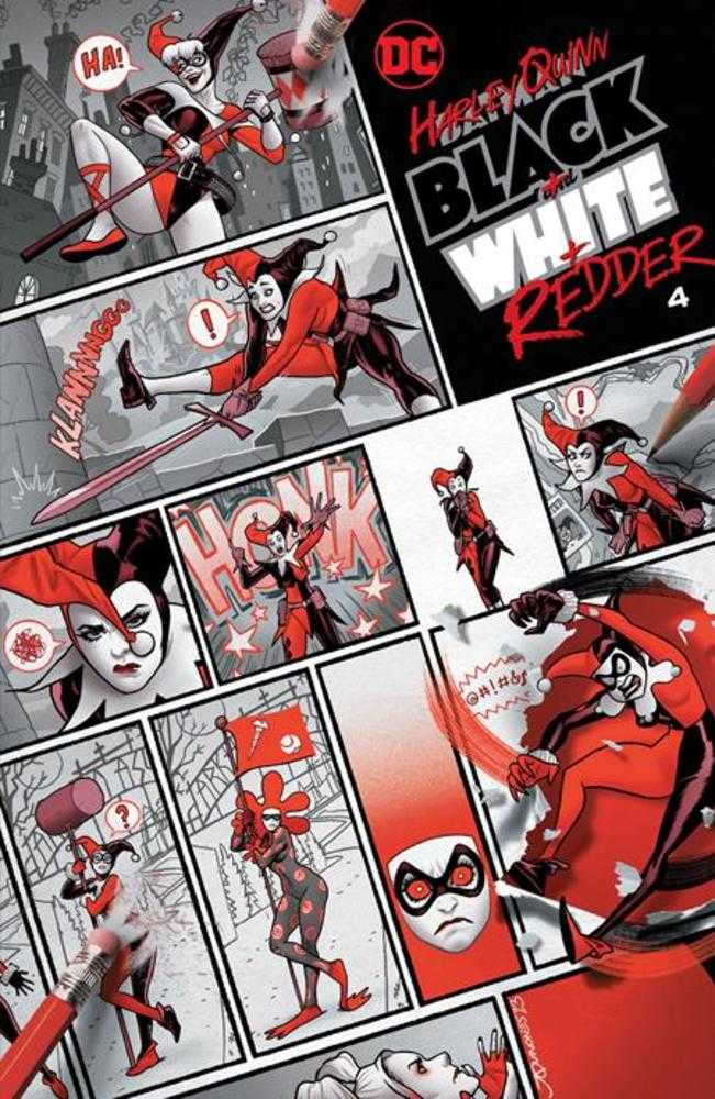 Harley Quinn: Black White Redder 