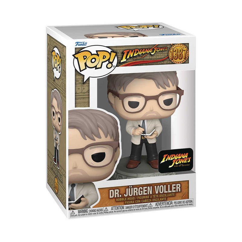 Pop Movies Indiana Jones Dr Jurgen Voller Vinyl Figure