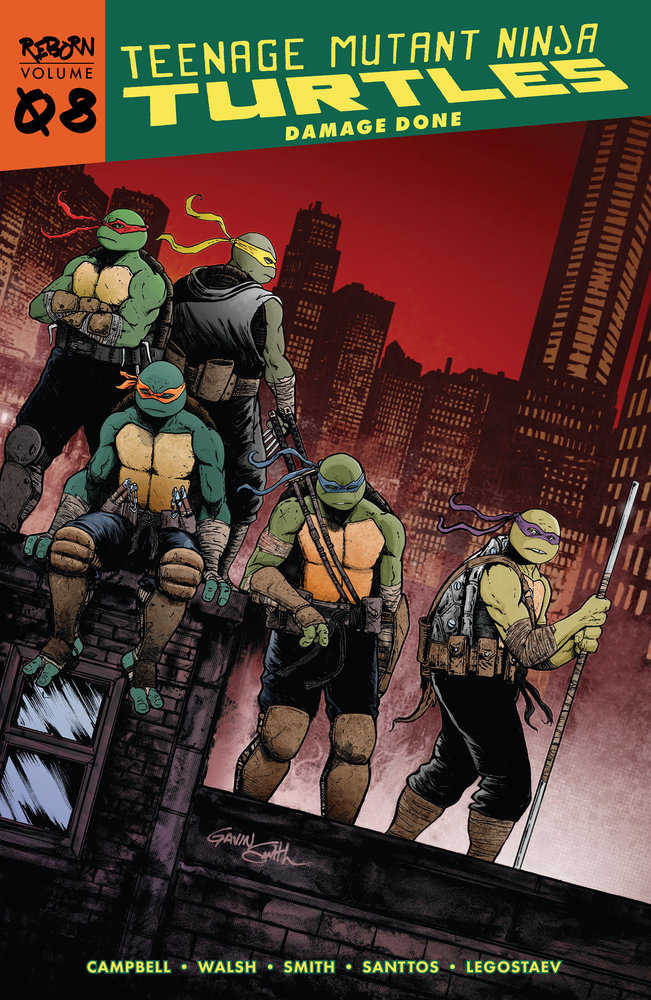 Teenage Mutant Ninja Turtles Reborn Volume 08 TPB Damage Done