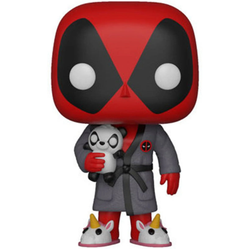 Pop Marvel Deadpool Parody Deadpool In Robe Vinyl Figure