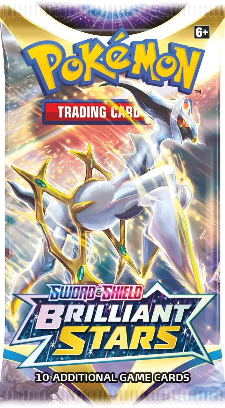 Pokemon Sword & Shield Brilliant Stars Booster Pack