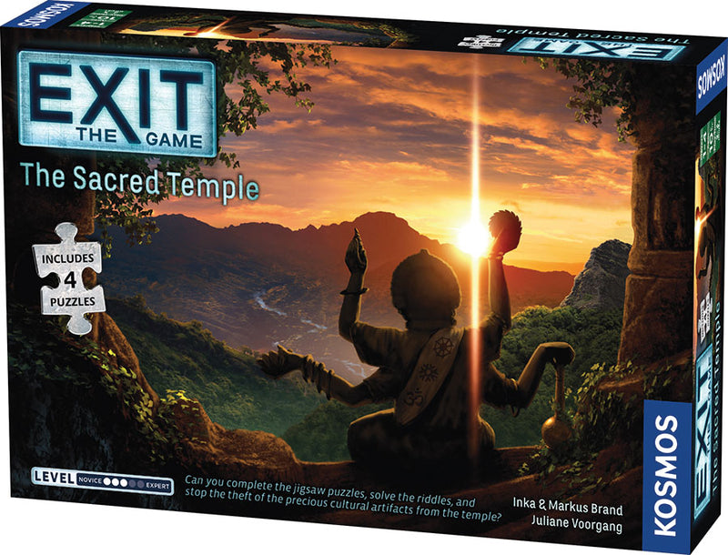 EXIT: The Sacred Temple (w/Puzzles)