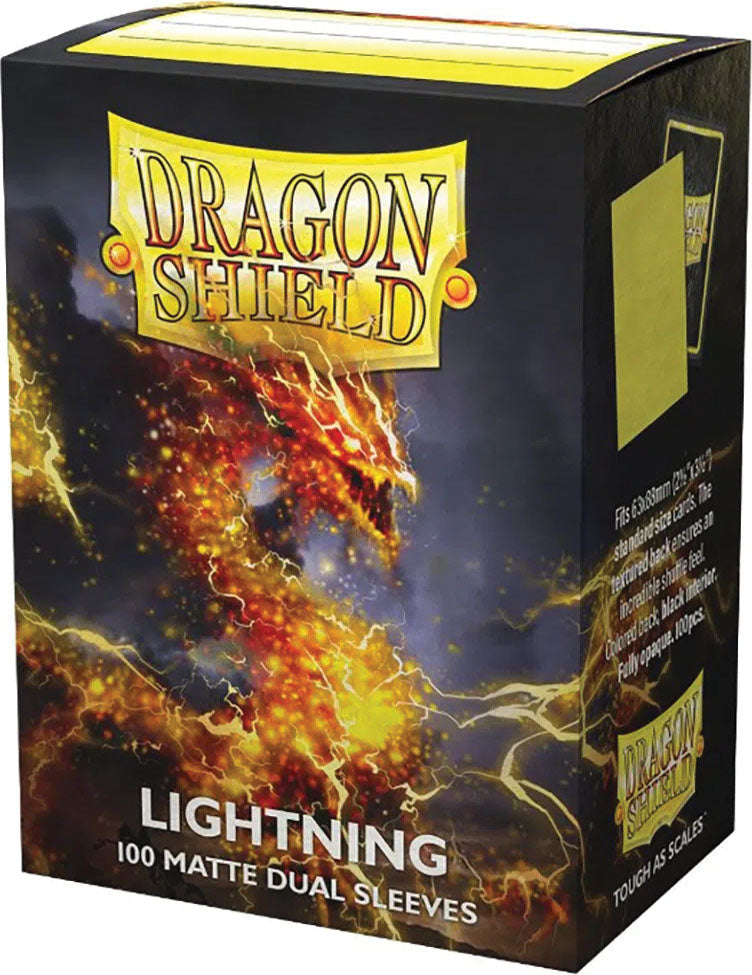 Dragon Shields (100) Matte Dual - Lightning