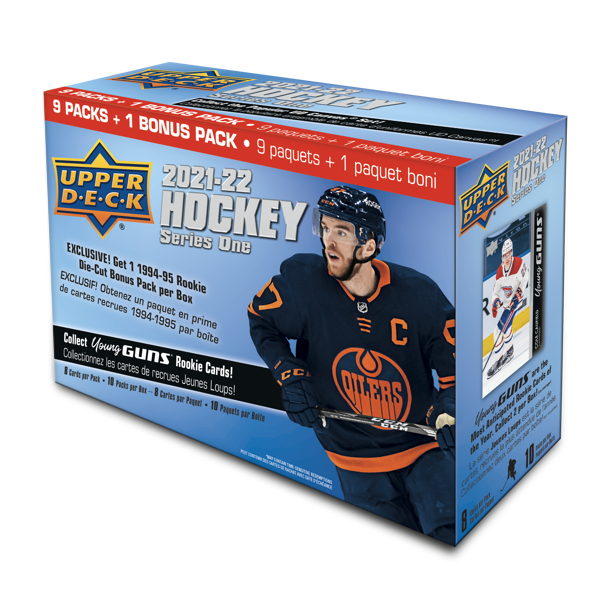 21/22 Upper Deck Series 1 Hockey Mega Box