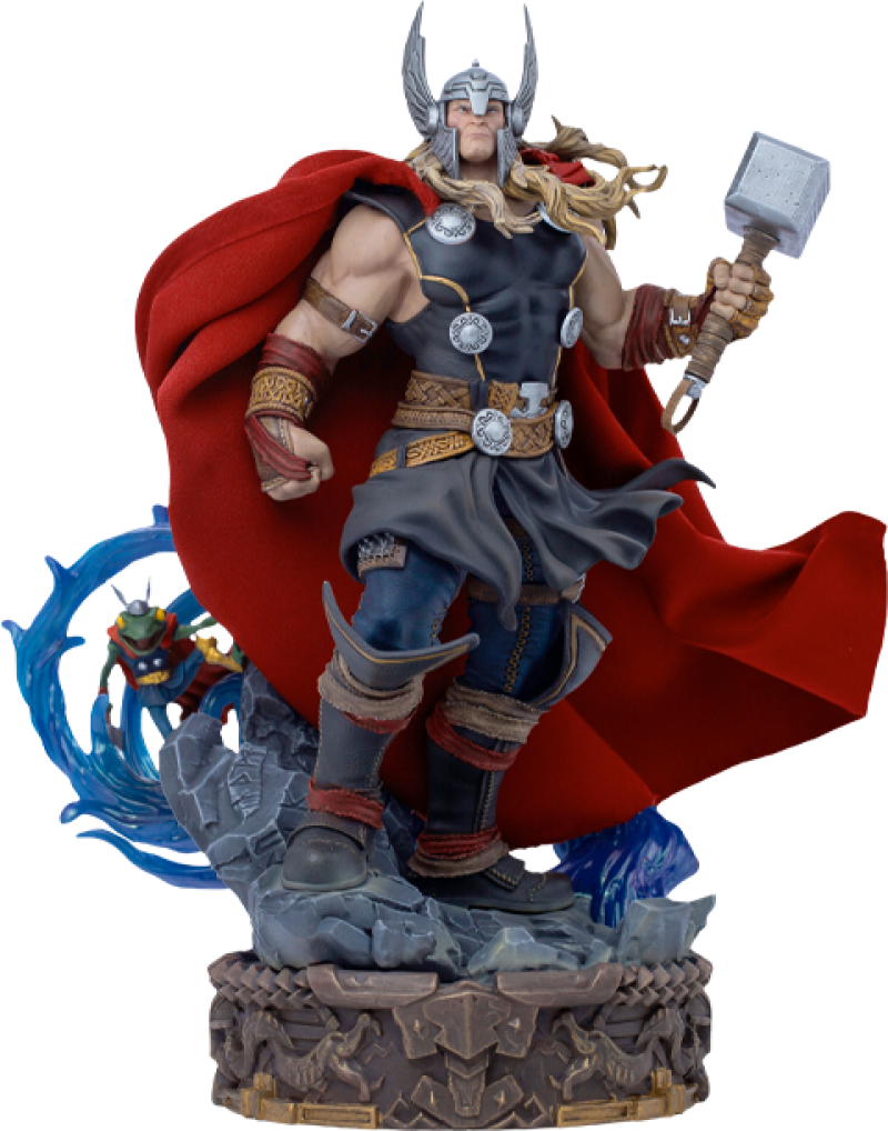 Statue Thor Unleashed Deluxe - Marvel Comics - Art Scale 1/10 - Iron Studios