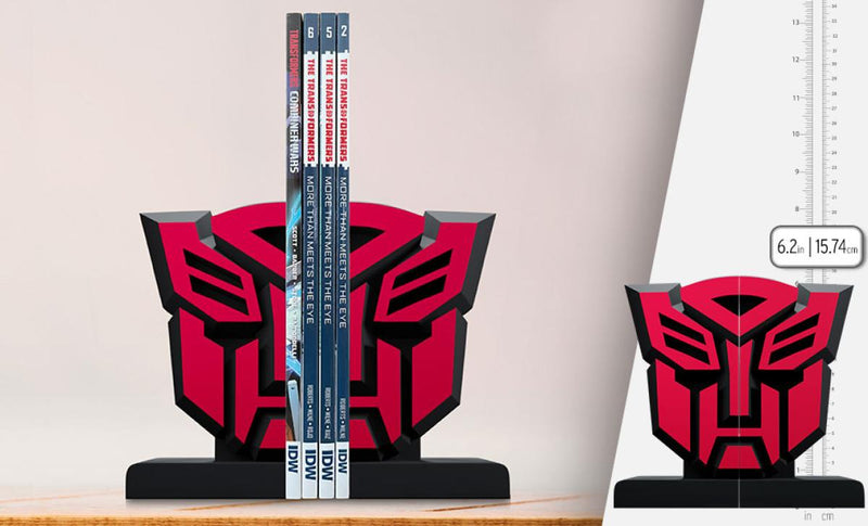 Transformers Autobot Faction Bookends 