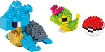 Nanoblock Pokemon Series Caterpie & Poke Ball