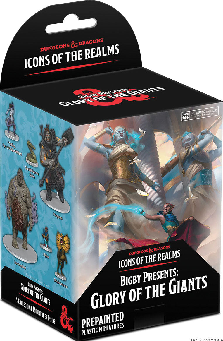 D&D Icons of the Realms (Set 27): Bigby Presents - Glory of the Giants Booster Pack