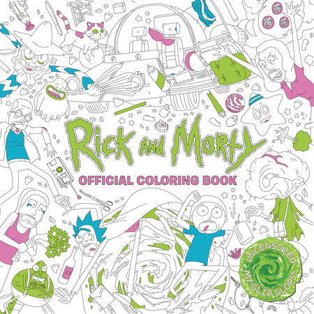 Rick And Morty Official Coloring Book