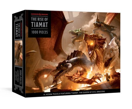 Dungeons & Dragons Rise Of Tiamat 1000 Piece Jigsaw Puzzle