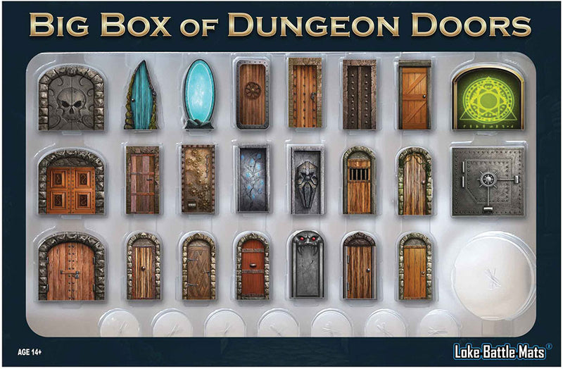 Battle Mats: Big Box of Dungeon Doors