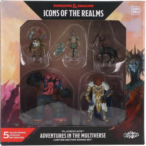 Dungeons & Dragons: Icons of the Realms - Planescape Adventures in the Multiverse - Limited Edition Boxed Set