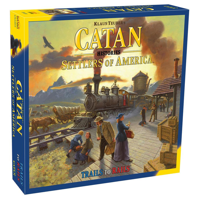 Catan Histories Settlers of America Trails to Rails