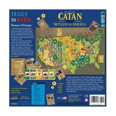 Catan Histories Settlers of America Trails to Rails