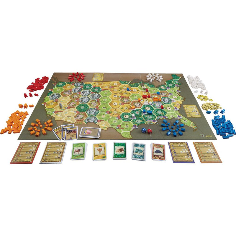 Catan Histories Settlers of America Trails to Rails