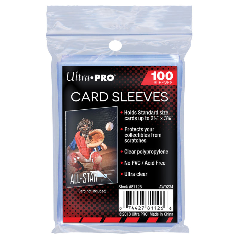 Ultra Pro Soft Card Sleeves - 100 count