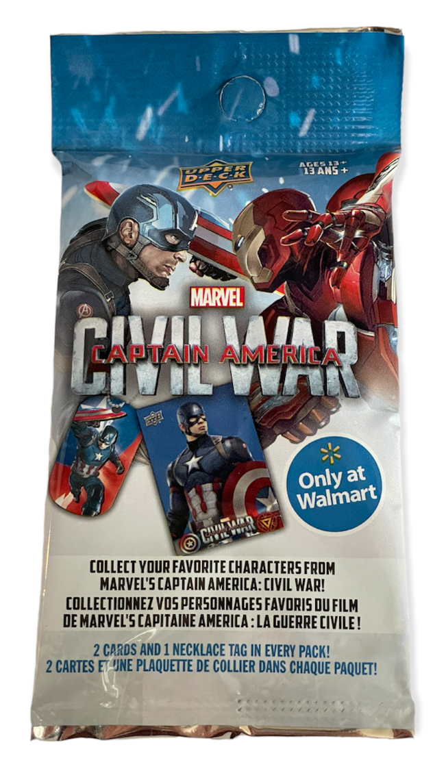 Upper Deck Marvel Captain America Civil War Card Pack