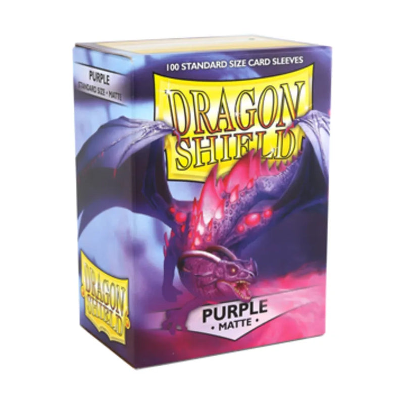 Dragon Shield Card Sleeves - Matte Purple (100)