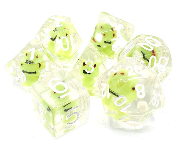 Animal Kingdom - Froggy Time 7 Piece Dice Set