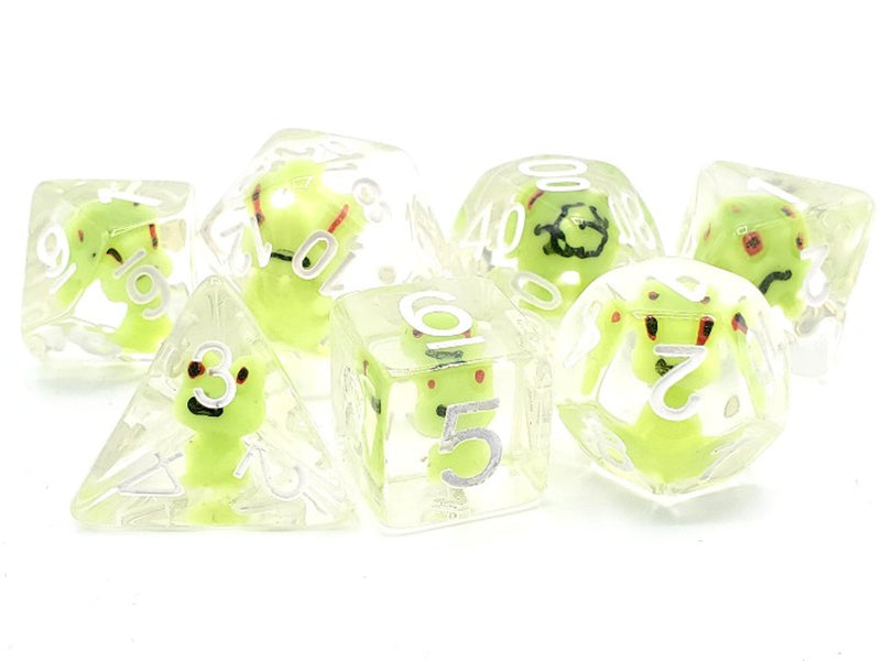 Animal Kingdom - Froggy Time 7 Piece Dice Set