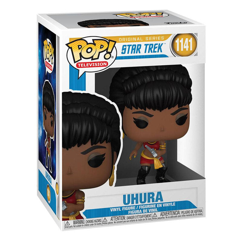 Pop TV Star Trek Uhura Mirror Mirror Outfit Vinyl Figure