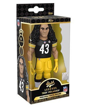 Funko NFL Pittsburgh Steelers GOLD Troy Polamalu 5-Inch Vinyl Figure