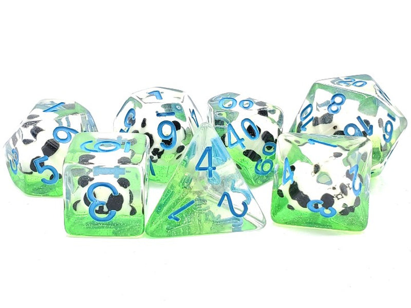 Animal Kingdom - Panda Party 7 Piece RPG Dice Set