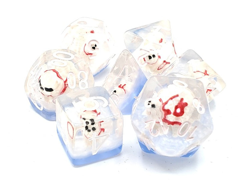 Animal Kingdom - Polar Bear 7 Piece Dice Set