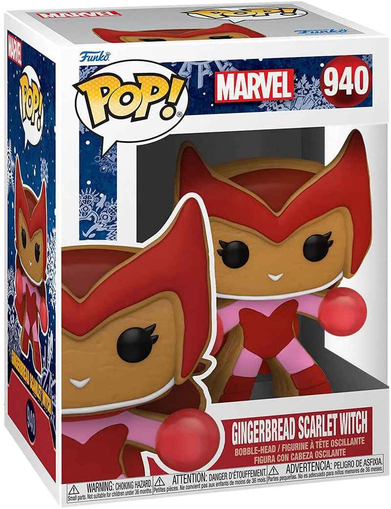 Pop Marvel Holiday Scarlet Witch Vinyl Figure