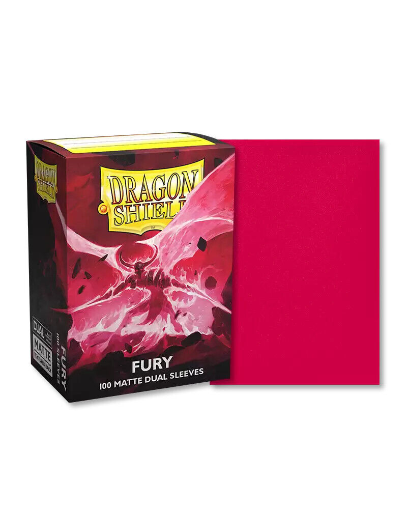 Dragon Shields (100) Matte Dual - Fury