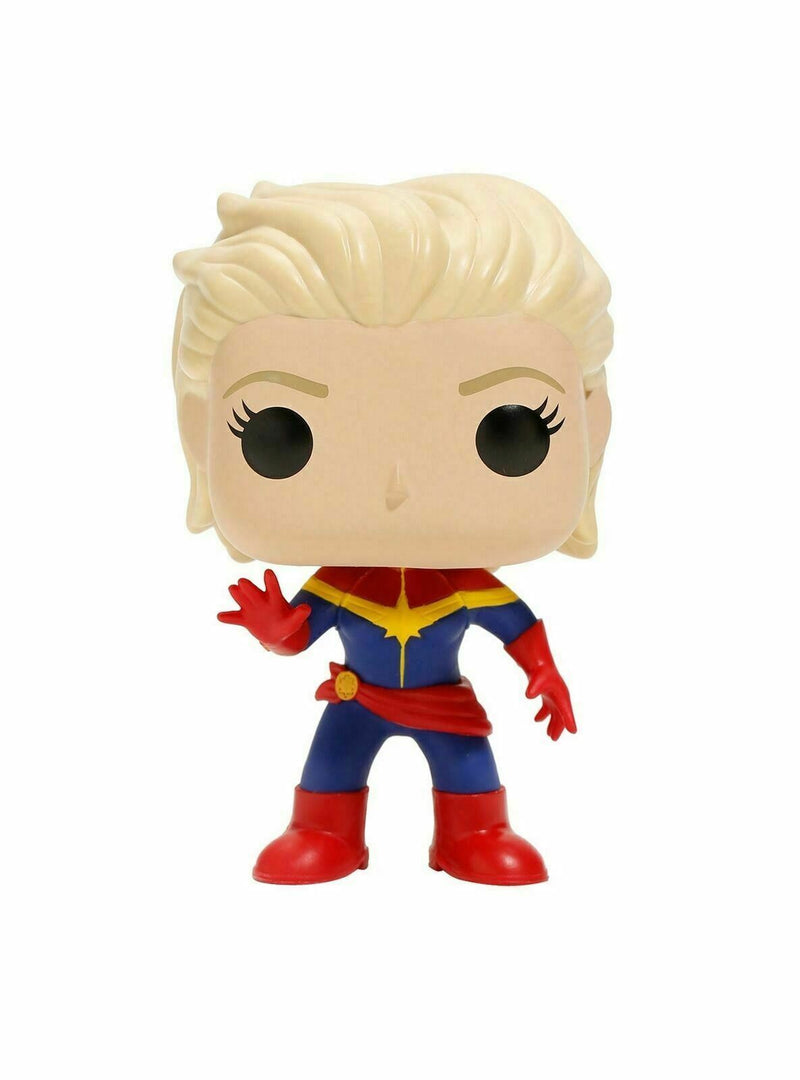 Pop Marvel Captain Marvel Unmasked Vinyl Figure