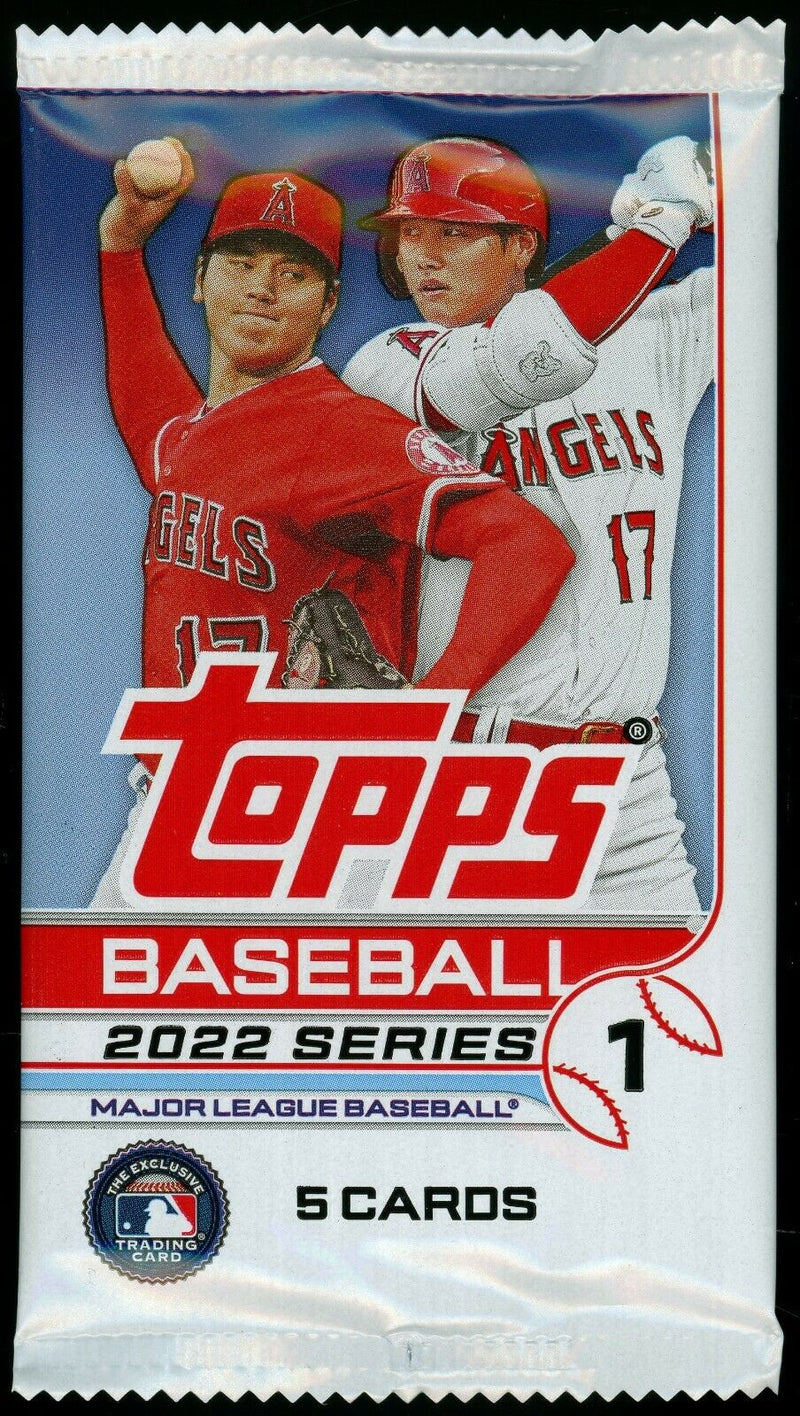 2022 Topps Baseball Series 1 Gravity Feed Pack