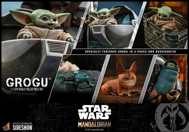 Hot Toys Star Wars Grogu 1/6 Scale Collectible Figure