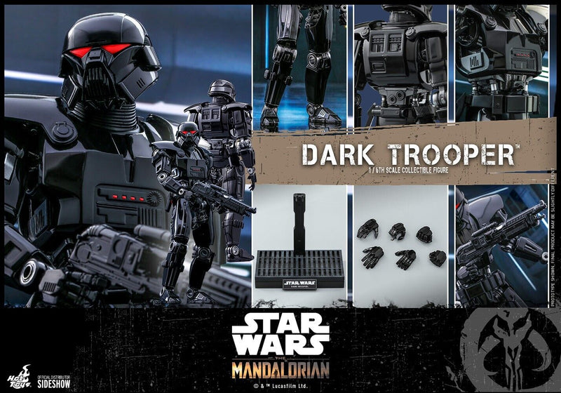 Hot Toys Star Wars Dark Trooper 1/6 Scale Collectible Figure