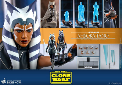 Hot Toys Star Wars Ahsoka Tano 1/6 Scale Collectible Figure