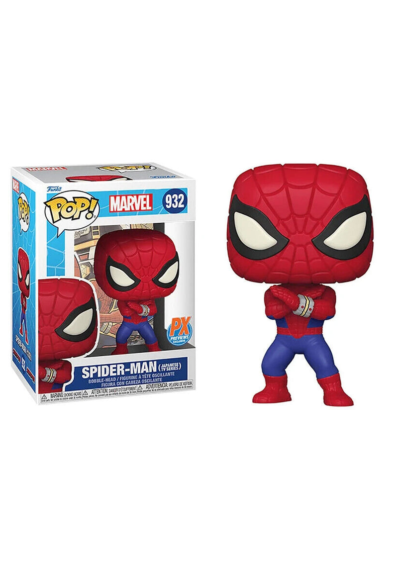 Pop Marvel Spider-Man Japanese TV Series Previews Exclusive Vinyl Figure