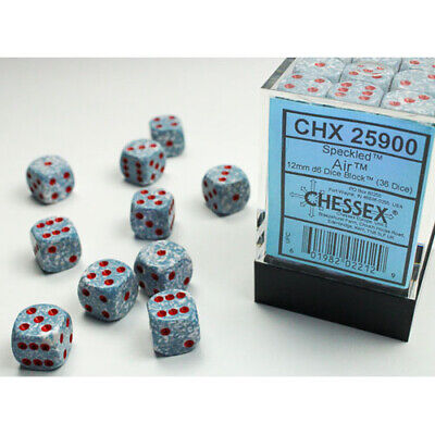 Speckled 12mm d6 Air Dice Block (36 dice)