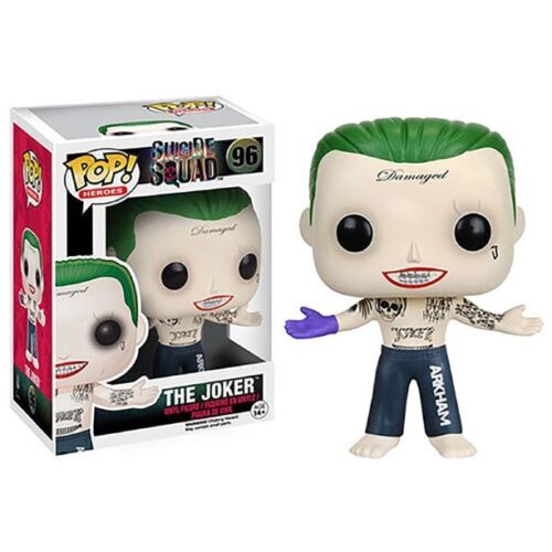 Pop Suicide Squad Joker Shirtless Vinyl Figure