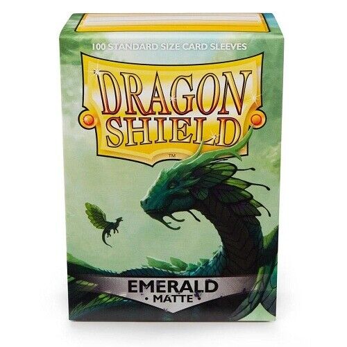 Dragon Shield Sleeves: Matte - Emerald (100)